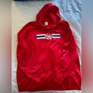 Nike Men's Red Canada Soccer Sweater - Large
